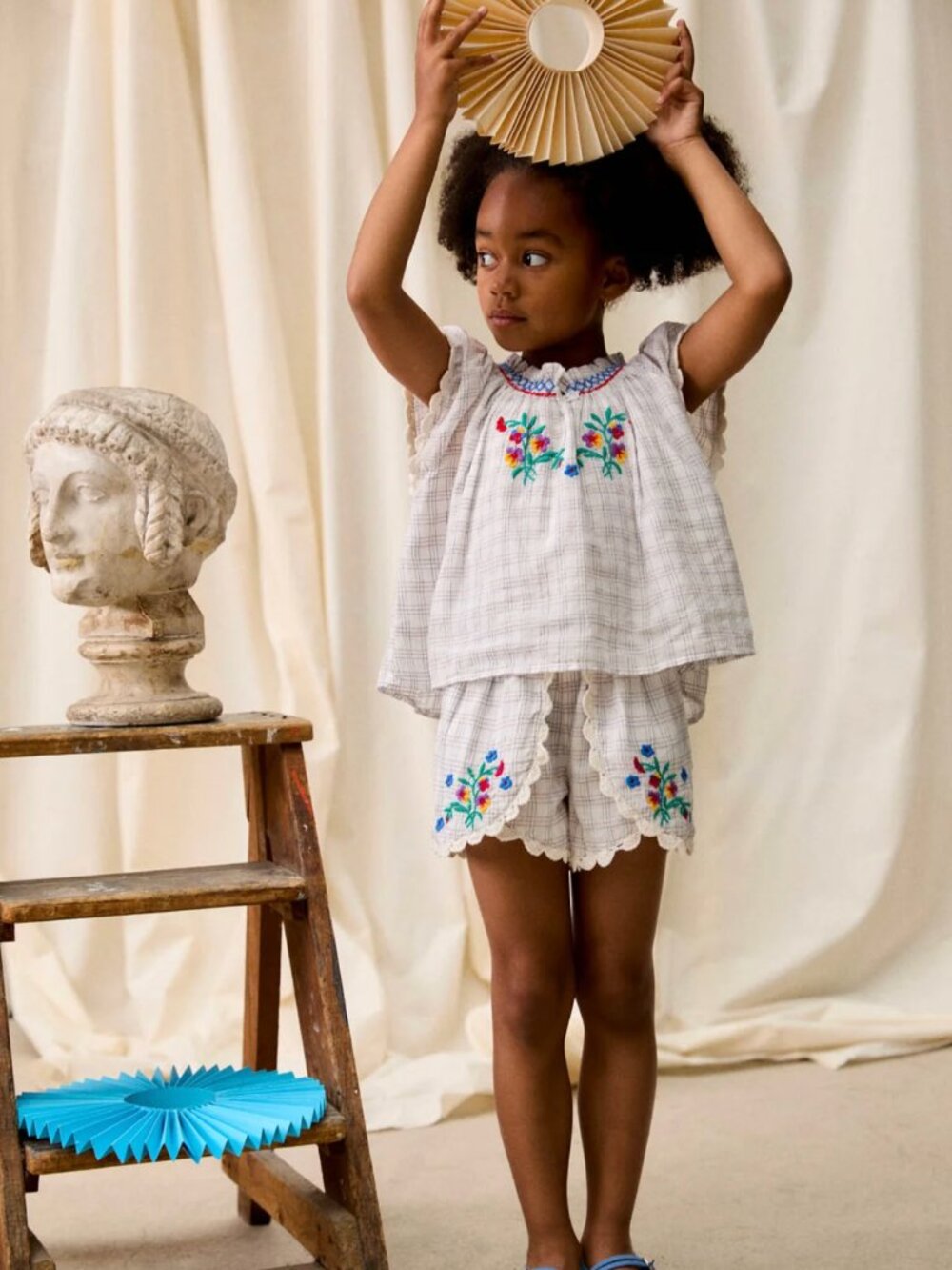 Louise Misha Asya Embroidered Set